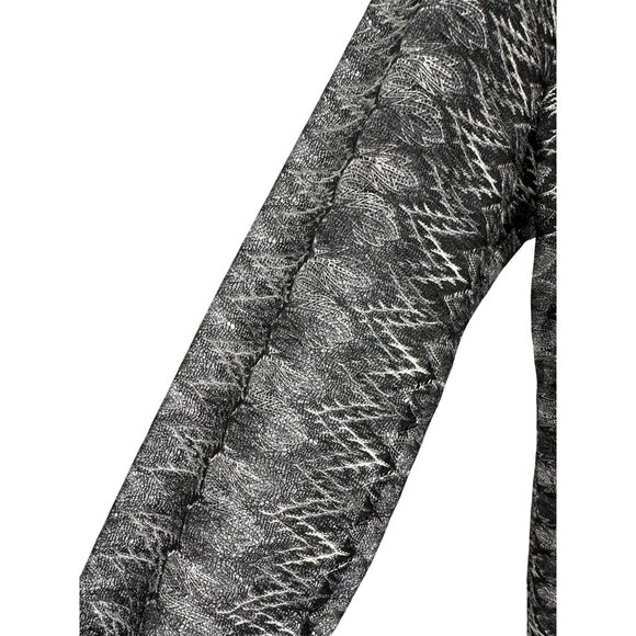 Additions By Chicos Sheer Open Front Cardigan Lightweight Long Sleeve Size L - Picture 3 of 7